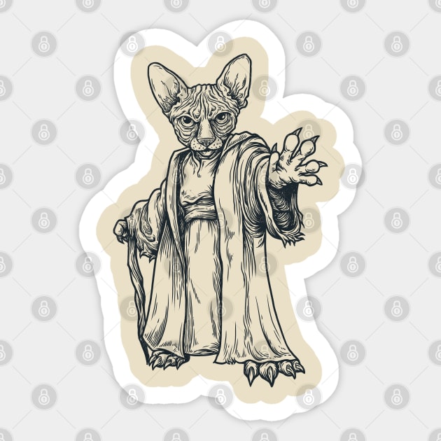 Master Sphynx Sticker by affan2fly